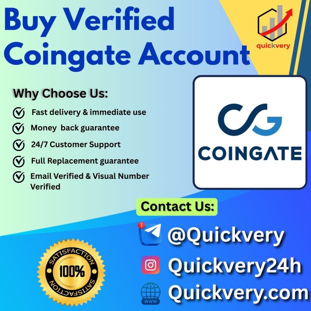 Buy Verified Coingate Account